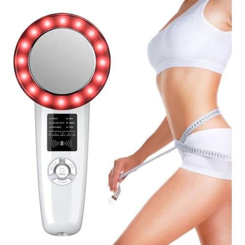 Ultrasound EMS Stimulate Body Slimming Massager Weight Loss Lipo Anti Cellulite Fat Burner Galvanic Infrared Ultrasonic Therapy