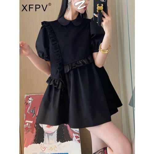 Однотонные летние платья XFPV China At AliExpress