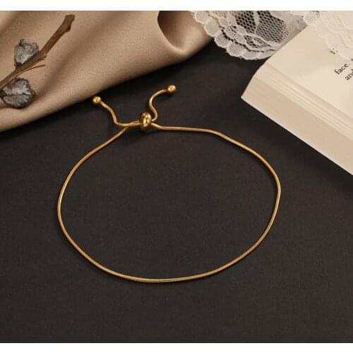 New Fashion Simple Anklet Korean Pull Simple Stainless Steel Ankle Ring Womens Jewelry Womens Anklet Stainless Steel Anklets