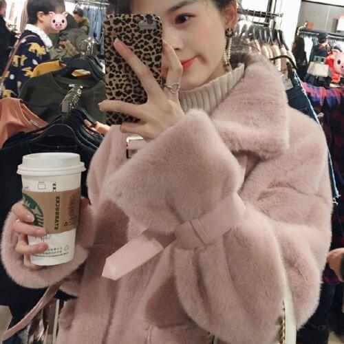 Heydress autumn solid pocket women faux fur coats ladies casual warm zipper elegant fashion outwear female winter coats