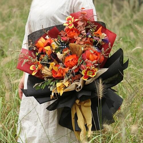 1pcs 40cm Fall Harvest Scarecrow-Thanksgiving Scarecrow Fall Decor for Garden Home Patio Porch haunted houses Easter Gift