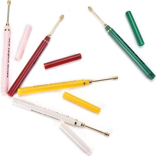 1Pc Ear Wax Earpick Cleaner Curette Screw Remover Stick Pick Tool Health Care Tools Accessories New Arrival