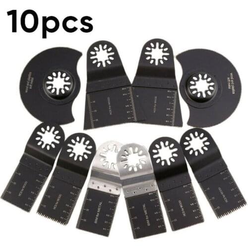 10Pcs Wood Saw Blades Multitool Wood Metal For Fein Bosch Makita Milwaukee Bosch Cutting Saw Blade
