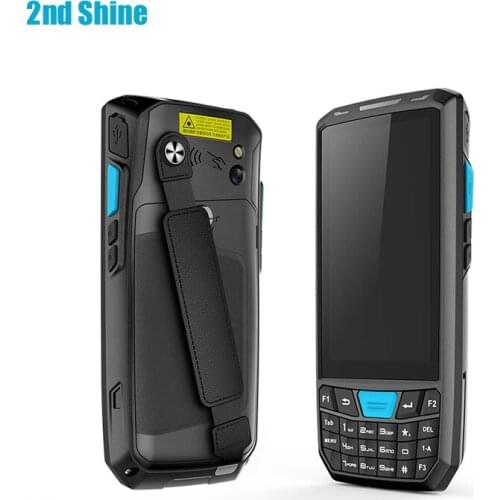 4G Handheld Rugged Android wifi1d Laser Code Reader 2d Barcode Scanner Wireless Parking Mobile Terminal Data