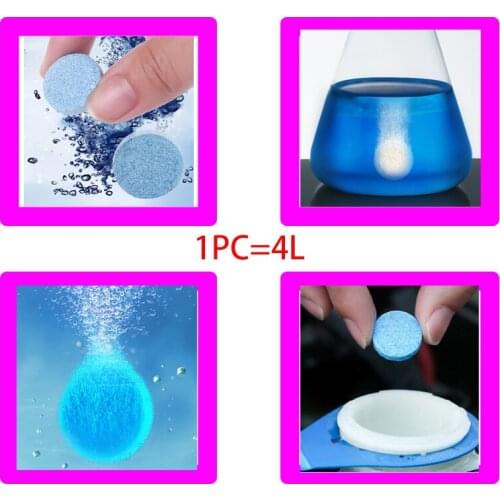 6Pcs Car Solid Cleaner Effervescent Tablets Spray Cleaner for Lexus ES250 RX350 330 ES240 GS460 CT200H CT DS LX LS IS ES RX GS G