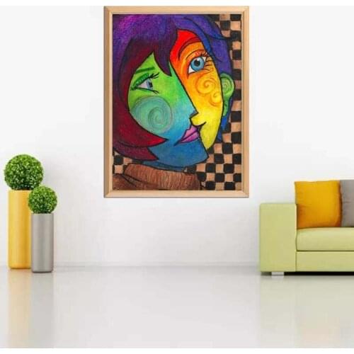 Abstract Figure Diamond Painting Accessories Handmade Adult Craft Diy Paint Graffiti Jewel Cross Stitch Embroidery Diamond