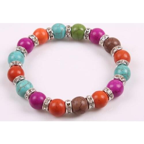 Florate Bead Bracelets