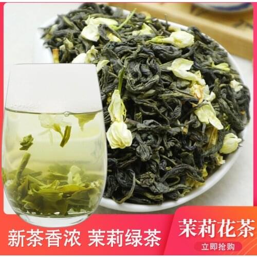 2020 China Jasmine Flower Green-Tea Real Organic New Early Spring Jasmine Tea for Weight Loss Health Care Houseware