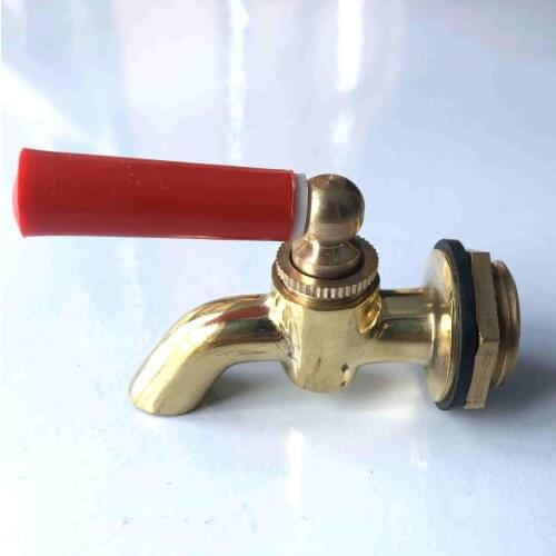 1/2" BSP Male Thread Connection Small-Type Hot water tap antique brass one handle faucet cock For tea-furnace water boiler