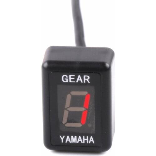 Motorcycle Ecu Plug Mount 1-6 Level Speed Gear Display Indicator waterproof LED for Yamaha xjr 400 free shipping