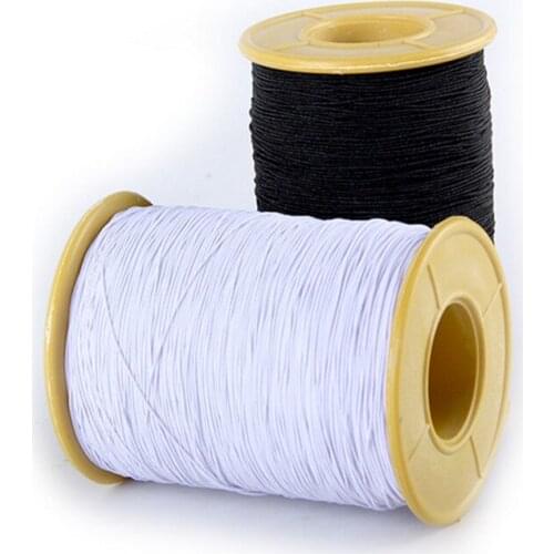 Round High Elastic Sewing Elastic Band Fiat Rubber Belt 1/1.5/2/3/4mm Round Waist Belt Stretching Elastic Rope Elastic Ribbon