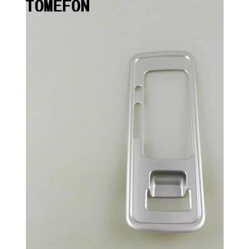 TOMEFON ABS Matte For Ford Escape Kuga 2017 Internal Gear Panel Frame Trim Car Styling Only For Left-handed Driving AT Model