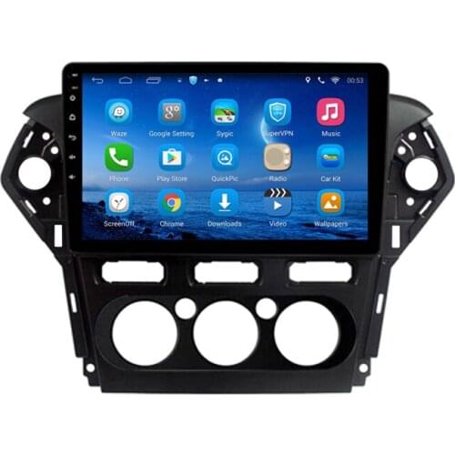 Fit For 2007-2013 Mondeoo 10.1 inch Horizontal touch Screen Android Car GPS Navigation with multimedia Video Bluetooth Wifi