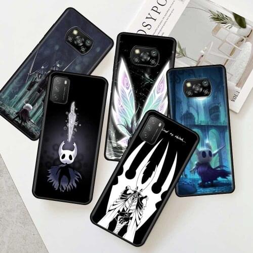 Hollow Knight Silicone Phone Case For Xiaomi Mi 11 Lite Poco X3 NFC M3 Pro 5G F3 GT For Redmi Note 9S 8 Pro 9 Cover