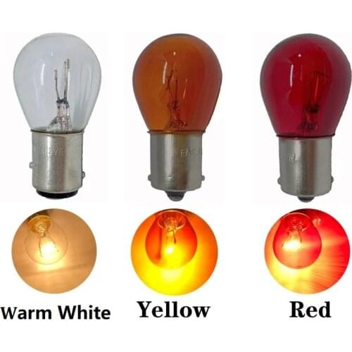 1pcs 1157 BAY15D 1156 Ba15s 21W Amber red white P21W Car Turn Light Bulb Lamp Auto Rear Tail Lamp Reverse Light 12V