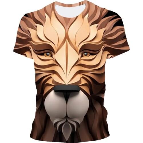 2021 New 3d Printed T-Shirt, Nature, Oil Painting, Casual Fashion, Round Collar, Street Menswear Xxs-6xl