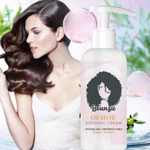 50ml Hair Elastin Perfect Curly Hair Quick-acting Prevent Control Hair Care Frizz, Restore Elasticity Cream Styling Hairsty S5R7