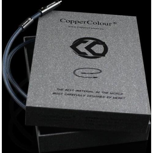 CopperColour CC COAX-BE Coaxial cable Hifi audio Beryllium alloy cord audiophile Audio Coaxial cable Customizable length