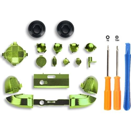 Gamepad Keys Parts Rocker Head Buttons LTRT Cross Key Cover With T6 T8 Screwdriver for XBOX Series X Game