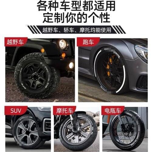 Car tire oil paint marker parts for Mitsubishi Asx Lancer 10 9 Outlander EX Pajero Sport Eclipse Carisma Galant