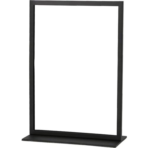 Metal A4 Double-sided Table Advertising Display Stand Poster Stand KT Board Sign Holder Menu Display Stand