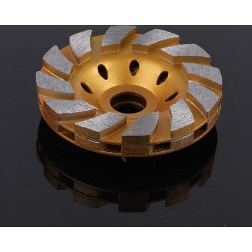 Model 100 Grinding Wheel Disc, Diamond Bowl Shape Grinder Cup, for Cutting Ceramic, Ceramic Tile, Marble, Granite