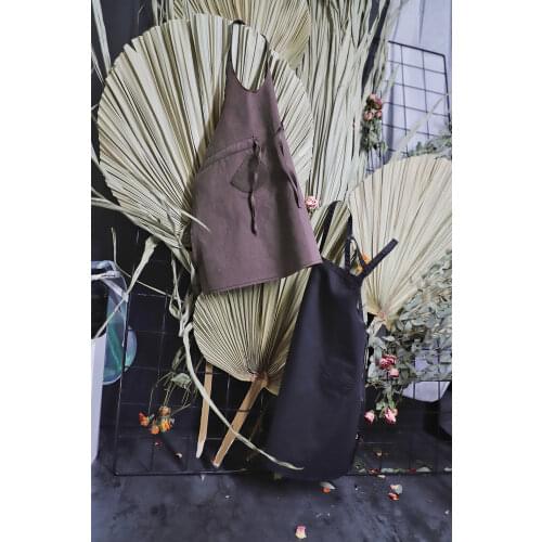 BJD doll clothes suitable for 1/3 1/4 Uncle Size versatile apron Painter Art Cafe Bib 2 color into doll accessories