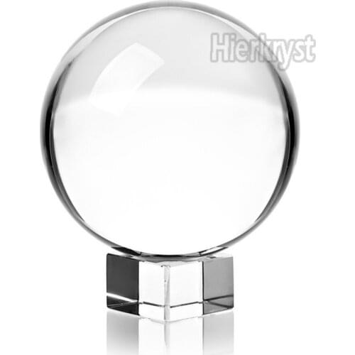 Huge Asian Quartz Clear Magic Crystal Healing Ball Sphere 100MM With Free Stand M02063
