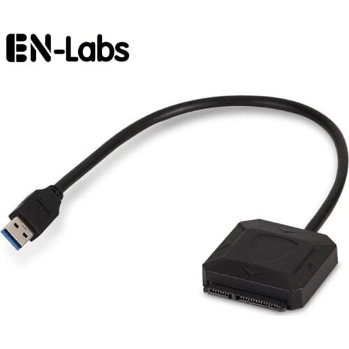 EN-Labs Super Speed USB 3.0 to 2.5"/3.5" HDD SSD SATA III 6Gbps Hard Drive Disk Adapter Converter for laptop Computer
