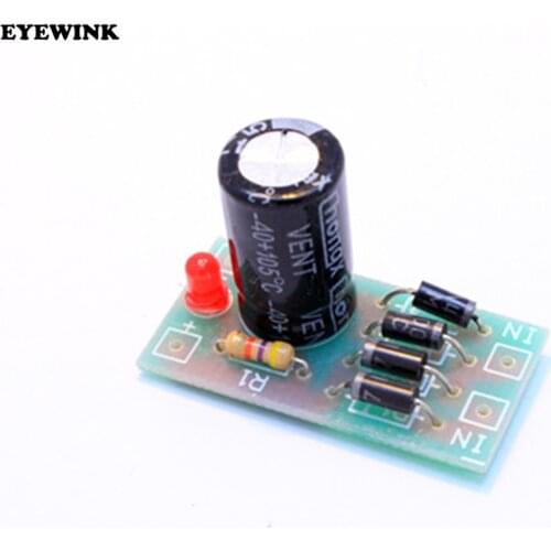 AC to DC power conversion module 1N4007 full bridge rectifier filter 12V 1A AC DC converter