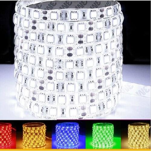 RGB white warm white R G B LED Strip 5050 SMD 5M 300leds Flexible Nonwaterproof LED Diode Tape High Quality SMD LED Ribbon