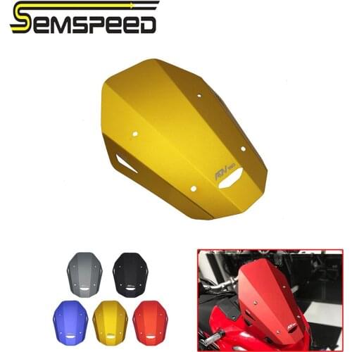 SEMSPEED logo ADV 150 Windscreen Windshield Cover Protector For Honda ADV 150 adv150 2019 2020 ADV150 Wind Screen Wind Deflector