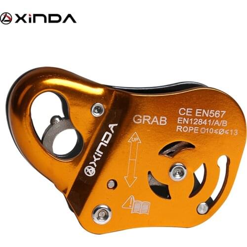 XINDA Brand Rock Climb Asending & Descending Safety Equipment Removable Rope Gripper Automatic Lock Anti Fall Protctive Gear