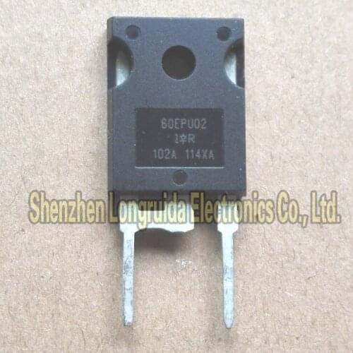 10PCS 60EPU02 60EPU02PBF TO-247 60A 200V ULTRAFAST SOFT RECOVERY RECTIFIER DIODE