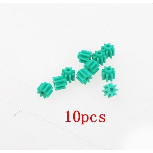 10pcs Gear Plastic Gear Transmission Motor Pinion 15205 for Tamiya Mini 4WD Car Model