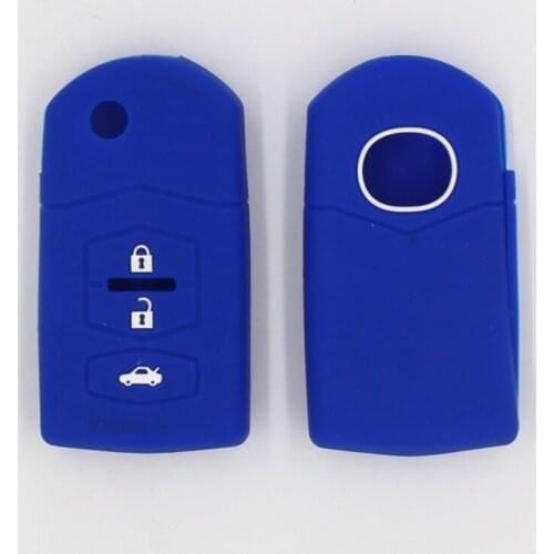 4PC Remote Car Key Case Silicone Cover Fob For Suzuki R Moko For Nissan PINO For Mazda Key Protect