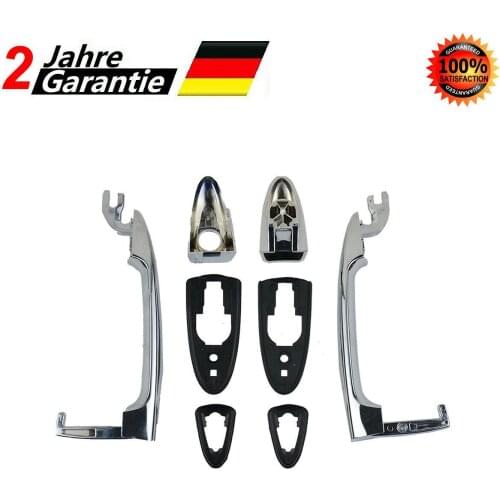 AP01 Pair of door handles left right for Lancia Ypsilon 843 2003-2011 735409024 735409026 1.4 1.3 1.2