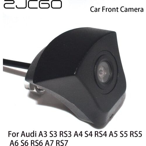 Car Front View Parking LOGO Camera Night Vision Positive Waterproof Universal for Audi A3 S3 RS3 A4 S4 RS4 A5 S5 RS5 A6 S6 A7