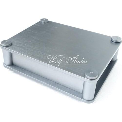 BZ2207B New Listing Rounded Chassis All-aluminum Amplifier Case Preamp Box PSU Enclosure