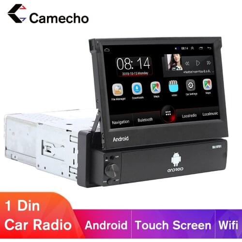 Camecho universal Autoradio Android 8.1 Car Multimedia Player Car Radio Car Stereo 1DIN 7'' GPS Wifi Bluetooth Auto Radio Stereo