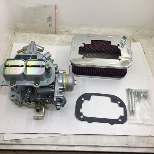 SherryBerg fajs CARB FOR Weber 32/36 DGAV Carburetor Kit Water Choke 2 BARREL air filter (65mm tall) for Suzuki Samurai 1985-89