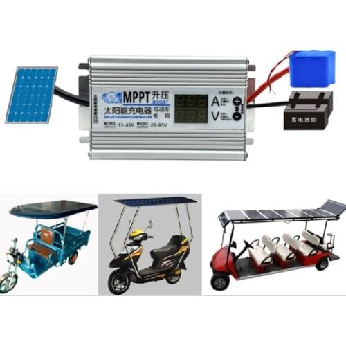 MPPT Solar Panel Cells Charger Controller 10A Booster Battery Voltage Regulator