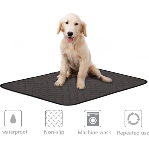 Pet Dog Diaper Pad Urine Absorption Environmental Protection Dog Diaper Waterproof Reusable Mat Training Mat Pad Car Seat Pad