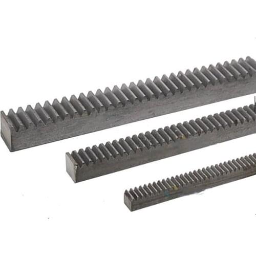 Mod 1.5 16x16x490 spur Gear rack straight teeth WIDTH 16MM HEIGHT 16MM L490mm 45# steel CNC parts modulus 1.5 M1.5