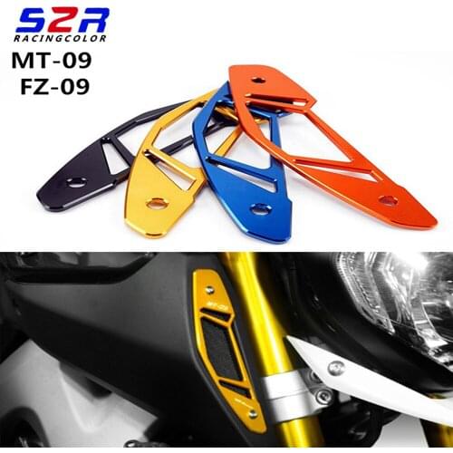 Motorcycle Air Inlet Left And Right Cover For YAMAHA MT09 FZ09 MT FZ FJ 09 2013 2014 2015 CNC Aluminum Air Intake Vent Covers