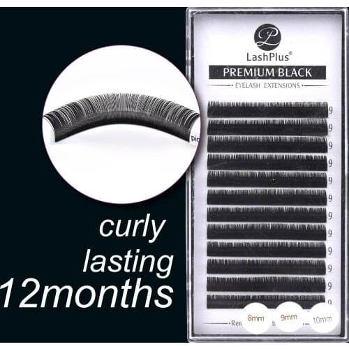 LASHPLUS Mink Eyelashes classical lashes Eyelash Extension Makeup Individual Eyelash High Quality Natural Soft Lashes Faux Cils