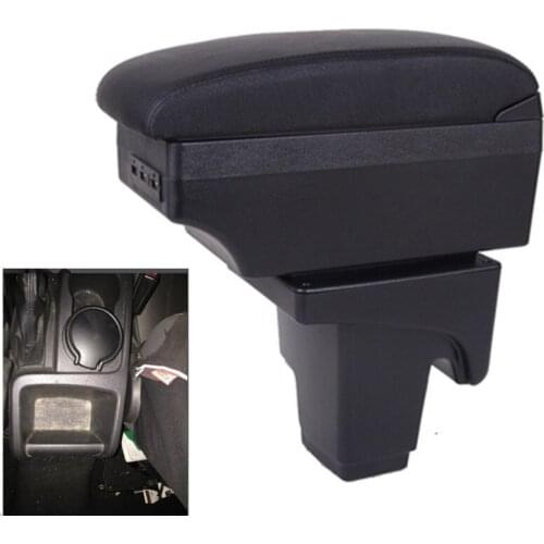 For Ford Focus 3 Armrest box 2013 FORD FOCUS3 Car accessories Interior storage box Original armrest chargeable usb