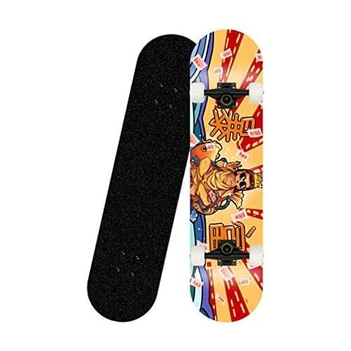 Skateboards 31 Inch Complete Standard Cruiser 7-Layer Canada Maple Deck Skateboard for Beginner Boys Girls,Rich