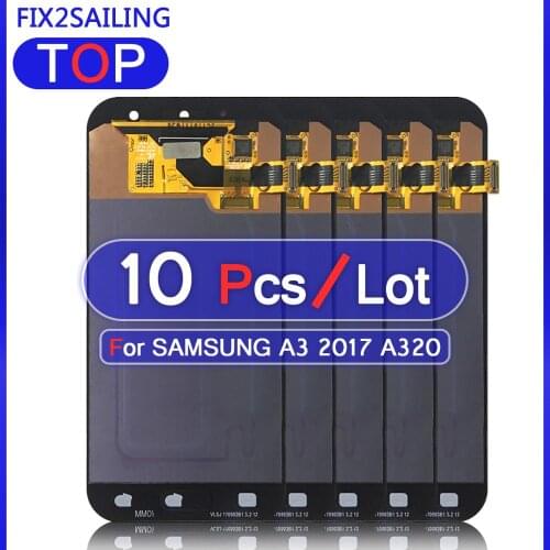 Super AMOLED LCD Display 100% Tested Working Touch Screen Assembly For Samsung Galaxy A3 2017 A320M A320Y SM-A320F A320FD A320