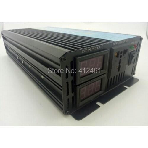 1500w pure sine wave power inverter DC 12V 24V 48V to AC 100V 110V 120V 220V 230V 240V for solar system